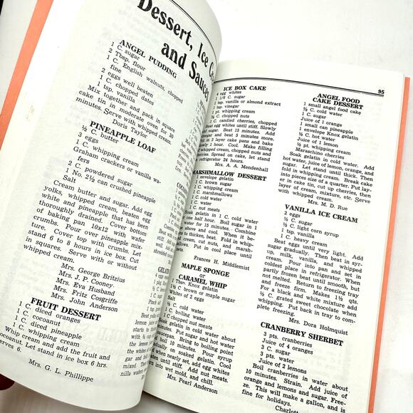Vintage Community Cookbook 1940s Recipes 1994 Reprint Harlowton Montana Local - Picture 7 of 7